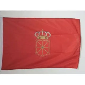 DRAPEAU NAVARRE 90x60cm - DRAPEAU DE NAVARRA - ESPAGNE 60 x 90 cm Spécial Extérieur - DRAPEAUX