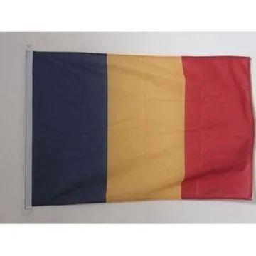 DRAPEAU ROUMANIE 90x60cm - DRAPEAU ROUMAIN 60 x 90 cm Spécial Extérieur - DRAPEAUX