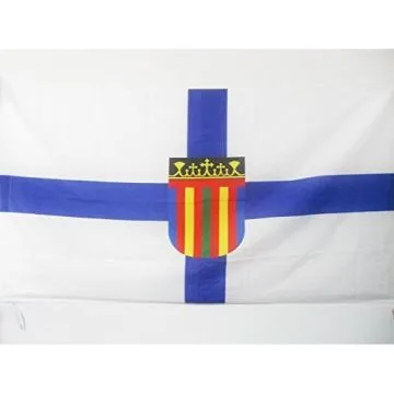 DRAPEAU COPTES CHRÍ?TIENS D\'Í?GYPTE 90x60cm - DRAPEAU COPTE Í?GYPTIEN 60 x 90 cm Fourreau pour hampe