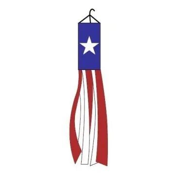 DRAPEAU MANCHE A AIR TEXAS 150cm - WINDSOCK TEXAN - ETAT AMÉRICAIN - USA - ETATS-UNIS 150 cm