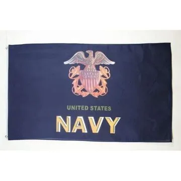 DRAPEAU USA NAVY 150x90cm - DRAPEAU DE L\'ARMÉE AMÉRICAINE 90 x 150 cm - DRAPEAUX