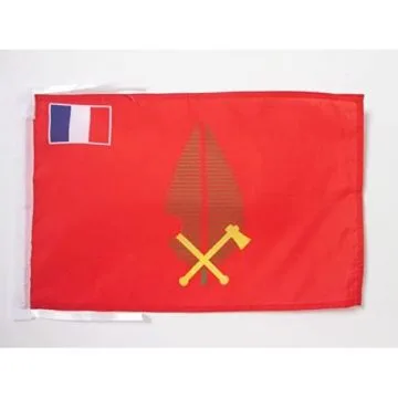DRAPEAU ROYAUME COUTUMIER Dâ??ALO 45x30cm - PAVILLON FUTUNA 30 x 45 cm haute qualité