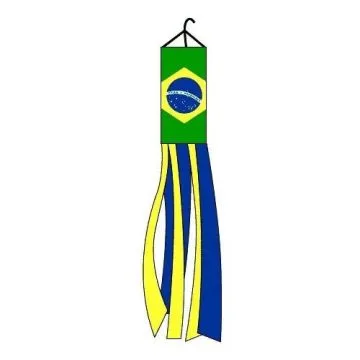 DRAPEAU MANCHE A AIR BRÉSIL 150cm - WINDSOCK BRÉSILIEN 150 cm