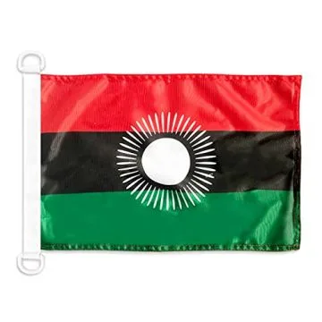 Pavillon nautique Malawi Ancien 45x30 cm Anneaux Plastiques