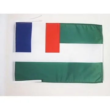 DRAPEAU MANDAT FRANÍ?AIS EN SYRIE 1920-1946 45x30cm - PAVILLON SYRIE MANDATAIRE 30 x 45 cm haute qualité