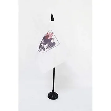 DRAPEAU DE TABLE BUENOS AIRES 15x10cm - PETIT DRAPEAUX DE BUREAU VILLE DE BUENOS AIRES EN ARGENTINE 10 x 15 cm