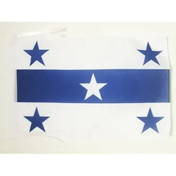 DRAPEAU ÎLES GAMBIER 45x30cm - PAVILLON POLYNÉSIEN - POLYNÉSIE FRANÇAISE - FRANCE 30 x 45 cm haute qualité