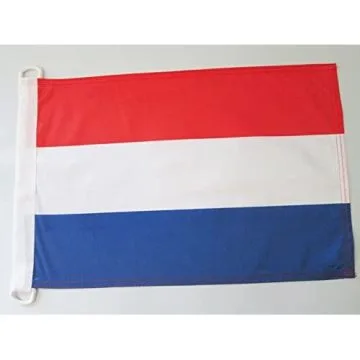 PAVILLON NAUTIQUE LUXEMBOURG 45x30cm - DRAPEAU DE BATEAU LUXEMBOURGEOIS 30 x 45 cm