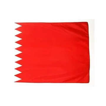 DRAPEAU BAHREÏN 250x150cm - DRAPEAU BAHREÏNIEN 150 x 250 cm Fourreau pour hampe