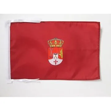 DRAPEAU PROVINCE D?ALBACETE 45x30cm - PAVILLON ALBACETE EN CASTILLE-LA-MANCHE 30 x 45 cm haute qualité