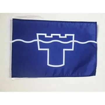 DRAPEAU COMTÉ DU TYNE AND WEAR 45x30cm - PAVILLON COUNTY OF TYNE AND WEAR - ANGLETERRE 30 x 45 cm haute qualité