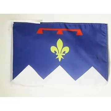 DRAPEAU ALPES-DE-HAUTE-PROVENCE 45x30cm - PAVILLON DÉPARTEMENT FRANÇAIS - PACA 30 x 45 cm haute qualité