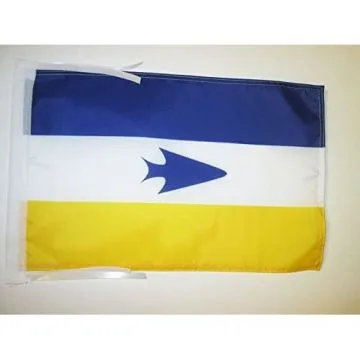 DRAPEAU MAPUCHES-TEHUELCHES D\'ARGENTINE 45x30cm - PAVILLON AMÉRINDIEN MAPUDUNGUN 30 x 45 cm haute qualité
