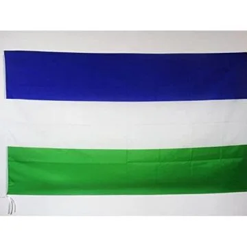 DRAPEAU ROYAUME D\'ARAUCANIE ET DE PATAGONIE 150x90cm - DRAPEAU ROYAUME DE NOUVELLE-FRANCE 90 x 150 cm Fourreau pour hampe
