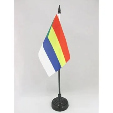 DRAPEAU DE TABLE DRUZES 15x10cm - PETIT DRAPEAUX DE BUREAU RELIGION DRUZE 10 x 15 cm