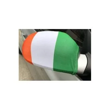 Drapeau rétroviseur IRLANDE Lot de  2 - Drapeaux pour voiture irlandais