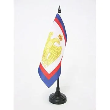 DRAPEAU DE TABLE NAPOLÍ?ON 1ER 15x15cm - PETIT DRAPEAUX DE BUREAU ARMES NAPOLÍ?ON BONAPARTE 15 x 15 cm