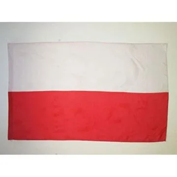 DRAPEAU POLOGNE 250x150cm - DRAPEAU POLONAIS 150 x 250 cm Fourreau pour hampe