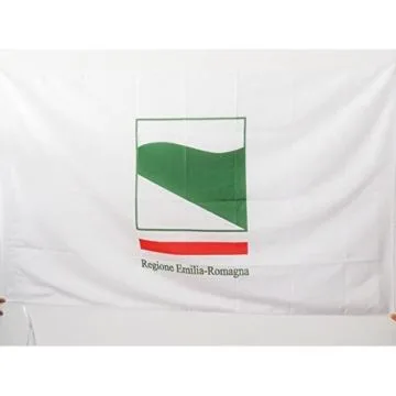 DRAPEAU Í?MILIE-ROMAGNE 150x90cm - DRAPEAU EMILIA-ROMAGNA - ITALIE 90 x 150 cm Fourreau pour hampe