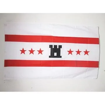 DRAPEAU PROVINCE DE DRENTHE 150x90cm - DRAPEAU DRAUXTHE AUX PAYS-BAS 90 x 150 cm Fourreau pour hampe