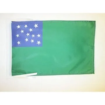 DRAPEAU SECONDE RÉPUBLIQUE DU VERMONT 45x30cm - PAVILLON DE LA SECOND VERMONT REPUBLIC 30 x 45 cm haute qualité