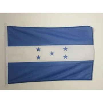 DRAPEAU HONDURAS 150x90cm - DRAPEAU HONDURIEN 90 x 150 cm Spécial Extérieur - DRAPEAUX