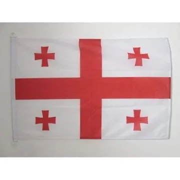 PAVILLON NAUTIQUE GÍ?ORGIE 45x30cm - DRAPEAU DE BATEAU GÍ?ORGIEN 30 x 45 cm