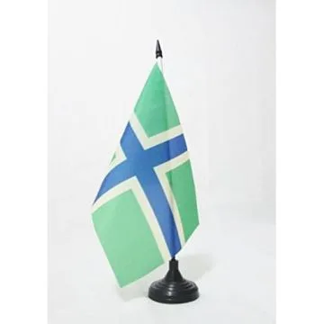 DRAPEAU DE TABLE COMTÍ? DE GLOUCESTERSHIRE 21x14cm - PETIT DRAPEAUX DE BUREAU COUNTY OF GLOS. - ANGLETERRE 14 x 21 cm