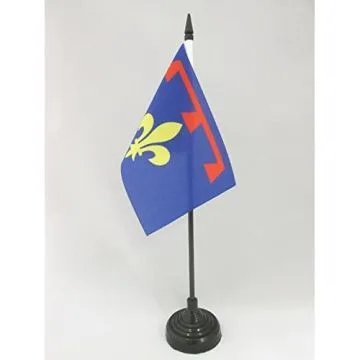 DRAPEAU DE TABLE PROVENCE NOUVEAU 15x10cm - PETIT DRAPEAUX DE BUREAU PROVENÇAL 10 x 15 cm