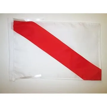 DRAPEAU STRASBOURG 45x30cm - PAVILLON STRASBOURGEOISE 30 x 45 cm haute qualité