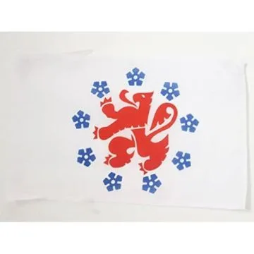 DRAPEAU COMMUNAUTÉ GERMANOPHONE DE BELGIQUE 45x30cm - PAVILLON BELGE 30 x 45 cm haute qualité