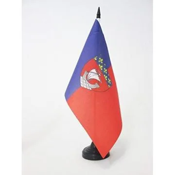 DRAPEAU DE TABLE DÍ?PARTEMENT DE PARIS 21x14cm - PETIT DRAPEAUX DE BUREAU SEINE 14 x 21 cm