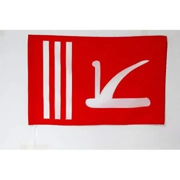 Drapeau Kashmiris du Pakistan et Inde 90x60cm - Drapeau Cachemiri 60 x 90 cm Fourreau pour hampe
