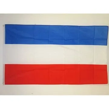 DRAPEAU SERBIE-ET-MONTÉNÉGRO 90x60cm - DRAPEAU SERBE - MONTÉNÉGRIN 60 x 90 cm - DRAPEAUX