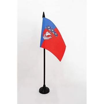DRAPEAU DE TABLE DÉPARTEMENT DE PARIS 15x10cm - PETIT DRAPEAUX DE BUREAU SEINE 10 x 15 cm