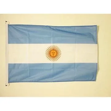 DRAPEAU ARGENTINE 90x60cm - DRAPEAU ARGENTIN 60 x 90 cm Spécial Extérieur - DRAPEAUX