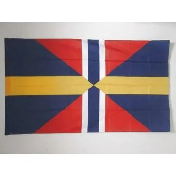 DRAPEAU SUÍ?DE-NORVÍ?GE 1814-1905 90x60cm - DRAPEAU SUÍ?DOIS NORVÍ?GIEN 60 x 90 cm Fourreau pour hampe