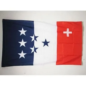 DRAPEAU ROMANDIE MOUVEMENT ROMAND 150x90cm - DRAPEAU ROMANCHE INDÍ?PENDENTISTE 90 x 150 cm Fourreau pour hampe