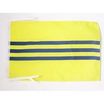 DRAPEAU RÉPUBLIQUE DE COCHINCHINE 1946-1954 45x30cm - PAVILLON VIETNAM ANCIEN 30 x 45 cm haute qualité