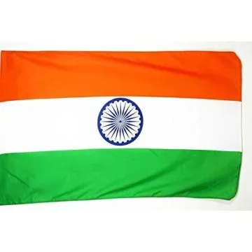DRAPEAU INDE 250x150cm - DRAPEAU INDIEN 150 x 250 cm Fourreau pour hampe