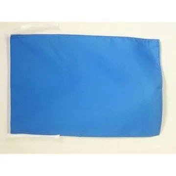 DRAPEAU COMMISSAIRE DE COURSE BLEU 45x30cm - PAVILLON AVERTISSEMENT À LAISSER PASSER 30 x 45 cm haute qualité