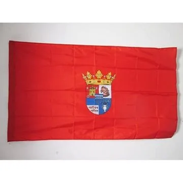 DRAPEAU PROVINCE DE SÍ?GOVIE 150x90cm - DRAPEAU SEGOVIA EN CASTILLE-ET-LEON 90 x 150 cm Fourreau pour hampe
