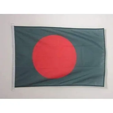 DRAPEAU BANGLADESH 90x60cm - DRAPEAU BANGLADAIS 60 x 90 cm Spécial Extérieur - DRAPEAUX