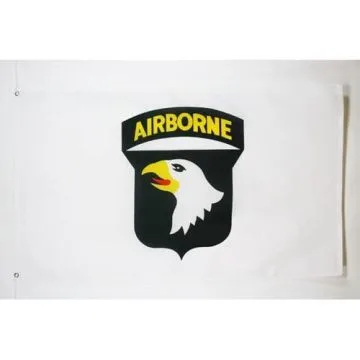 DRAPEAU AIRBORNE 150x90cm - DRAPEAU AMÉRICAIN – ARMÉE ETATS-UNIS  90 x 150 cm - DRAPEAUX