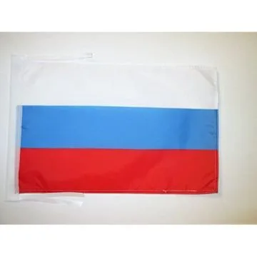 DRAPEAU RUSSIE RSFSR 1991-1993 45x30cm - PAVILLON DE LA RSFSR 30 x 45 cm haute qualité