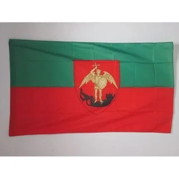 DRAPEAU BRUXELLES 90x60cm - DRAPEAU DE BRUSSEL 60 x 90 cm Fourreau pour hampe
