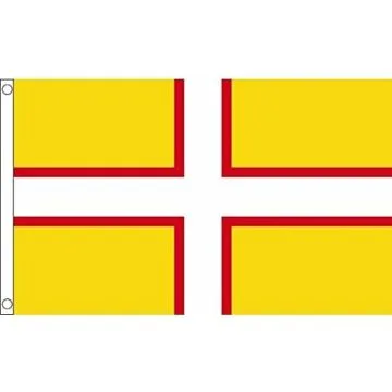 DRAPEAU COMTÉ DE DORSET 150x90cm - DRAPEAU COUNTY OF DORSET - ANGLETERRE 90 x 150 cm - DRAPEAUX