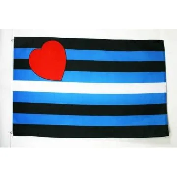 DRAPEAU ARC-EN-CIEL LEATHER 150x90cm - DRAPEAU BONDAGE - SM - ARC EN CIEL - RAINBOW 90 x 150 cm - DRAPEAUX