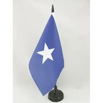 DRAPEAU DE TABLE RÉPUBLIQUE DE FLORIDE-OCCIDENTALE 21x14cm - PETIT DRAPEAUX DE BUREAU BONNIE BLUE 14 x 21 cm