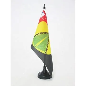 DRAPEAU DE TABLE ROYAUME COUTUMIER DE SIGAVE 21x14cm - PETIT DRAPEAUX DE BUREAU FUTUNA 14 x 21 cm